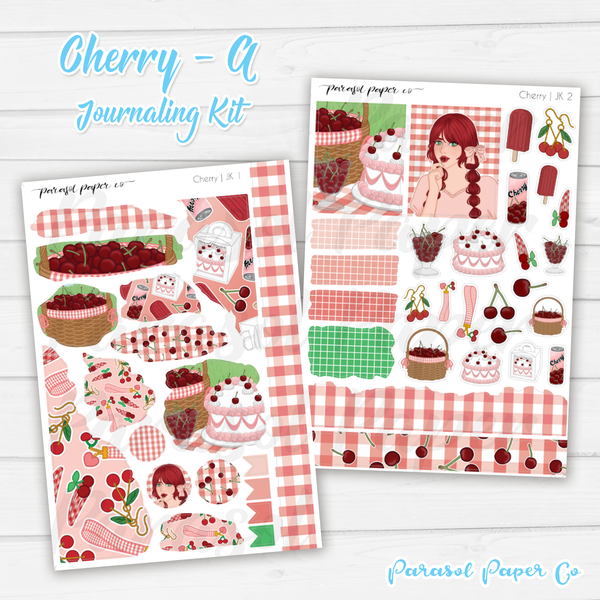 Journaling Kit - Cherry - Two Skin Tones