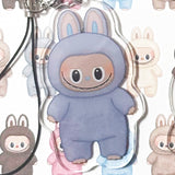 Labubu Exciting Macaron Series Mini Acrylic Charms