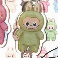 Labubu Exciting Macaron Series Mini Acrylic Charms