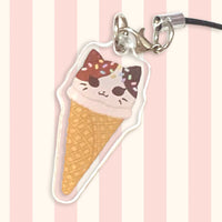 Cat Café Mini Acrylic Charms