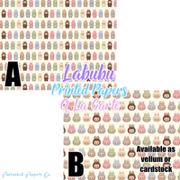 Labubu - Vellum and Cardstock Papers