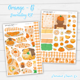 Journaling Kit - Orange - Two Skin Tones
