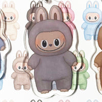 Labubu Exciting Macaron Series Mini Acrylic Charms