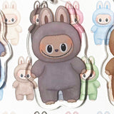 Labubu Exciting Macaron Series Mini Acrylic Charms