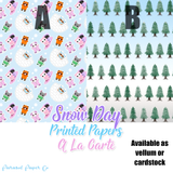 Snow Day - Vellum and Cardstock Papers