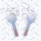 SEVENTEEN Carat Bong Logo Lightstick Dangle Charm Acrylic Keychain