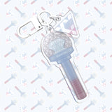 SEVENTEEN Carat Bong Logo Lightstick Dangle Charm Acrylic Keychain