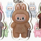 Labubu Exciting Macaron Series Mini Acrylic Charms