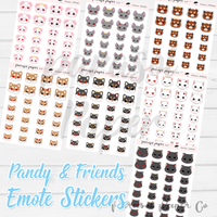 Pandy and Friends Mixed Emotes - E002