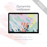 [FREE] Digital Download - BTS dynamite digital paper