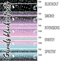 Ghouls Smoke Foiled Washi Set