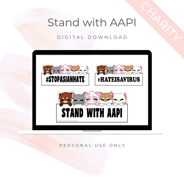 [CHARITY] Digital Download - Stand with AAPI
