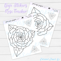 Bujo 014 - Rose Trackers