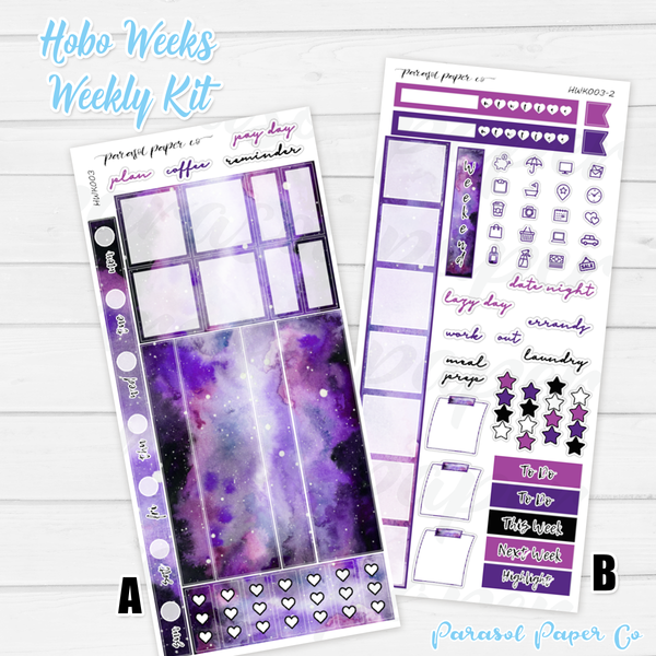 Hobo Weeks Kits | 004 | Purple Galaxy