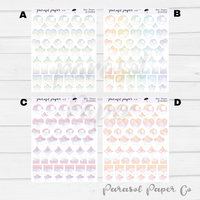 Bujo Deco Shapes - Cloud Bank Bundle