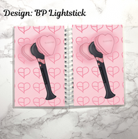 Kpop Designs Reusable Sticker Book (Multiple Designs)