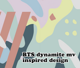 [FREE] Digital Download - BTS dynamite digital paper