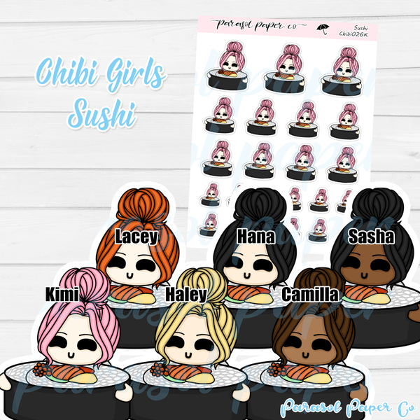 Chibi Girl - Sushi