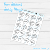 D054 - Mugs & Sassy Mugs