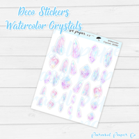 D090 - Watercolor Crystals