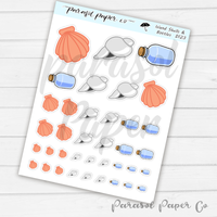 D123 - Island Shells and Bottles