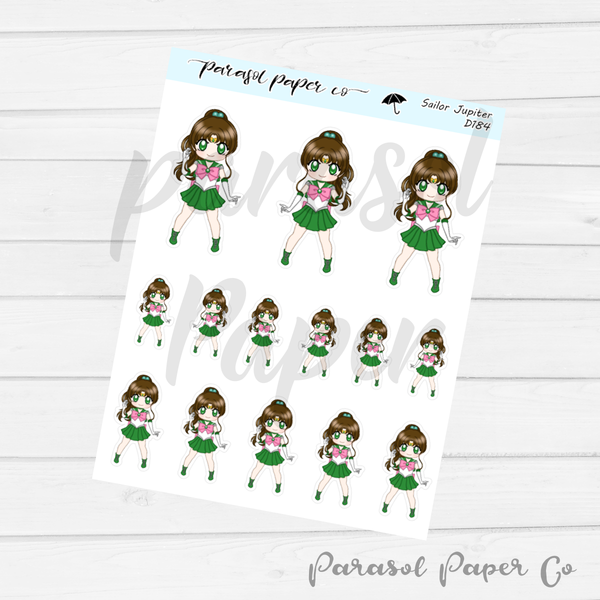 D184 - Sailor Jupiter Chibi