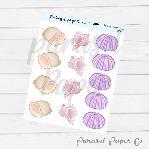 D197 - Serene Shells - Cool - Large