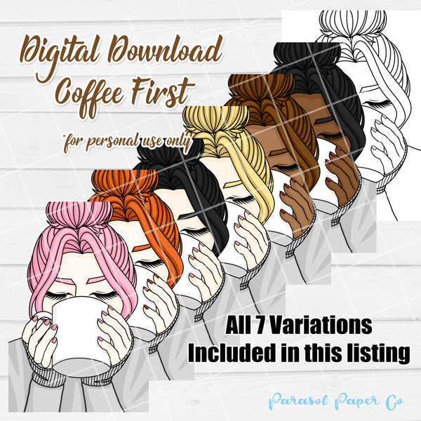 Digital Download - Coffee First