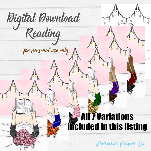 Digital Download - Reading Girls