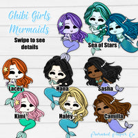 Chibi Girl - Mermaid