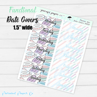 F059 - Planner Girl Date Covers