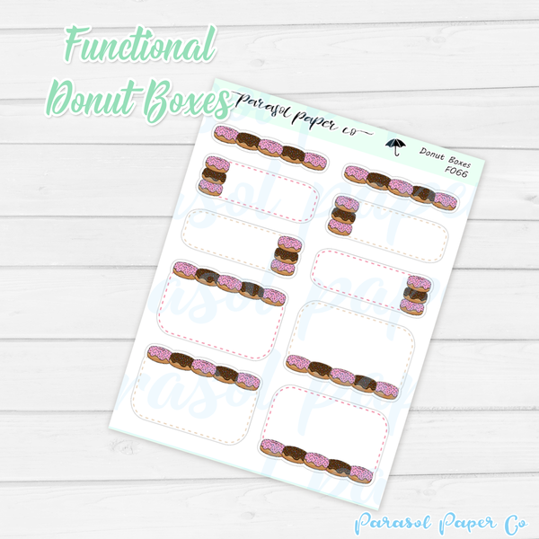 F066 - Donut Boxes