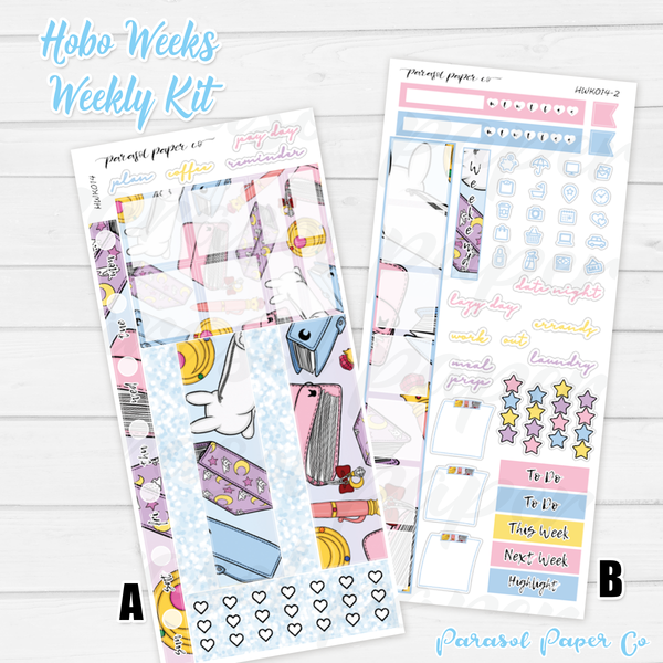 Hobo Weeks Kits | 014 | Planner Moon