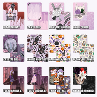 Halloween Clear Mini Binder