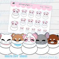 Pandy and Friends - Snowman- PF029