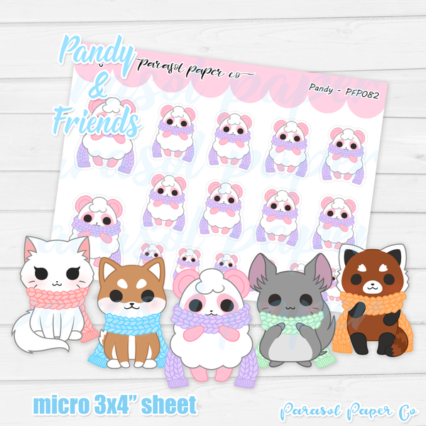 Pandy and Friends - Scarf 2- PF082