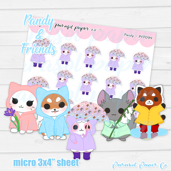 Pandy and Friends - April Showers - PF094