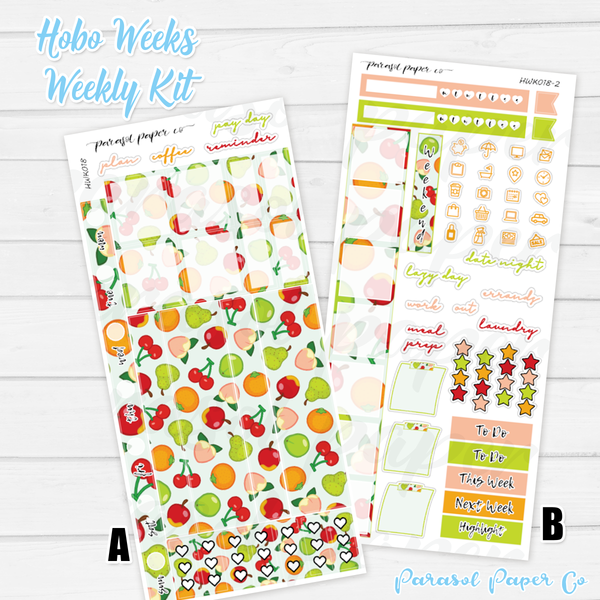 Hobo Weeks Kits | 018 | Island Fruit