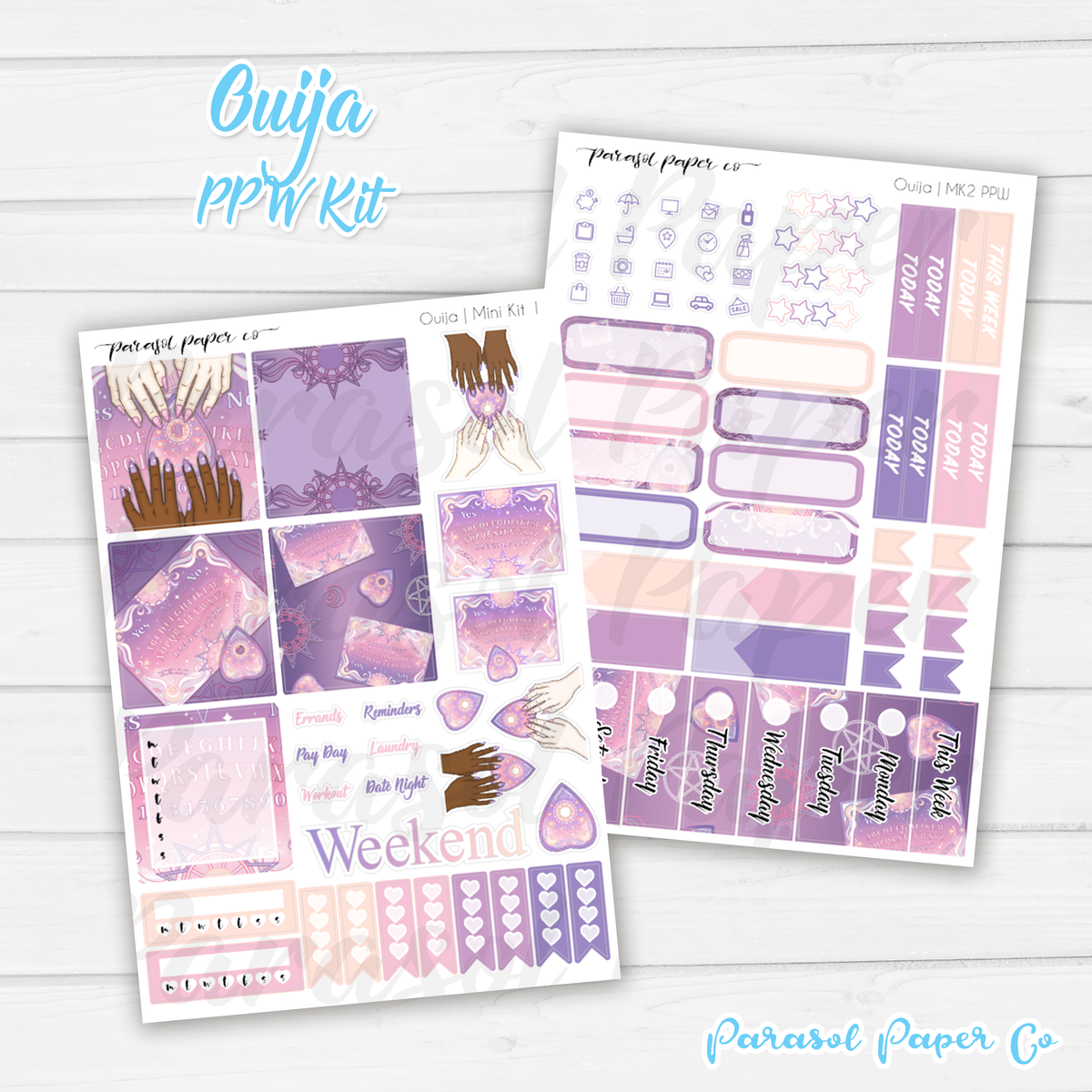 PPW Mini Kit - Ouija – Parasol Paper Co