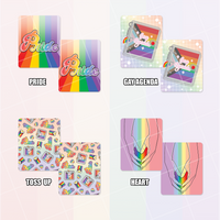 Pride Clear Mini Binders