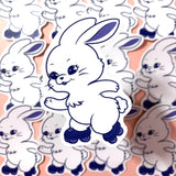 [WATERPROOF] NEWJEANS Bunny Logo Vinyl Sticker Decal