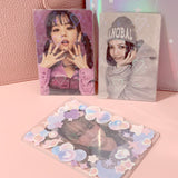 Holo Heart Kpop Photocard Top Loader Sleeve