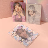 Holo Heart Kpop Photocard Top Loader Sleeve