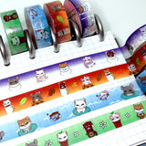 Pandy and Friends Seasonal Washi Set