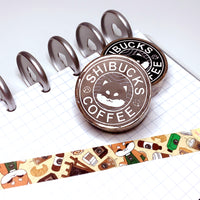 Shibucks Coffee Washi