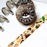 Shibucks Coffee Washi