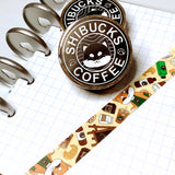 Shibucks Coffee Washi