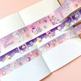 Washi Tape - 25mm/15mm Dreamy Arcade CMYK Washi Tape Set