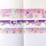 Washi Tape - 25mm/15mm Dreamy Arcade CMYK Washi Tape Set