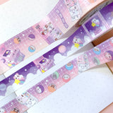 Washi Tape - 25mm/15mm Dreamy Arcade CMYK Washi Tape Set